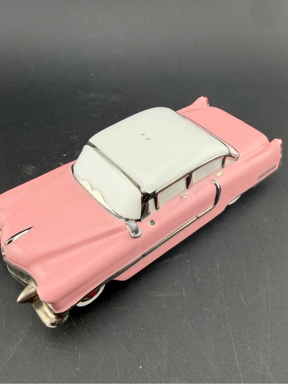 Department 56 Pink Cadillac Ornament SIGNED By Designer Scott Enter Vintage READ